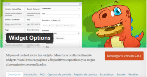 Plugin-Widget Options