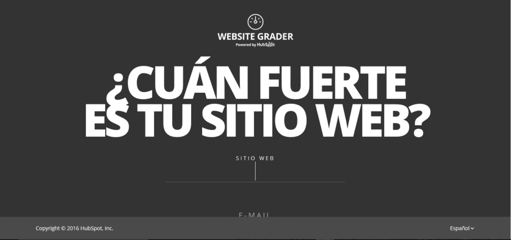Website Grader - SEO