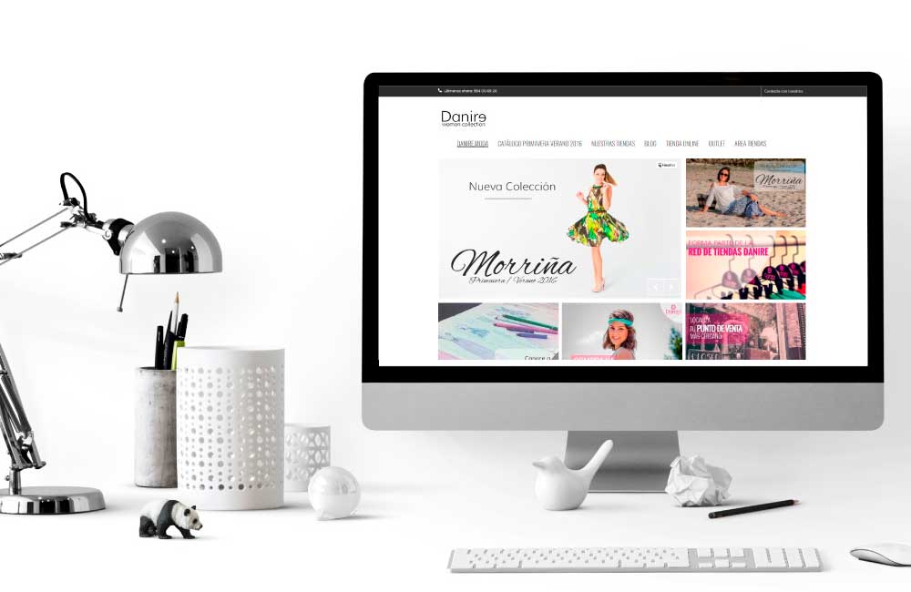 Diseño de tienda Online Danire
